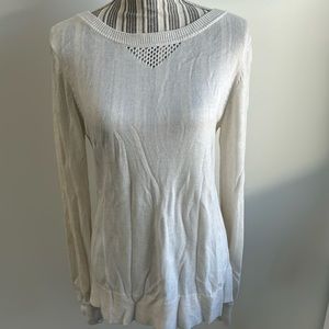 Lululemon wool cream top - M